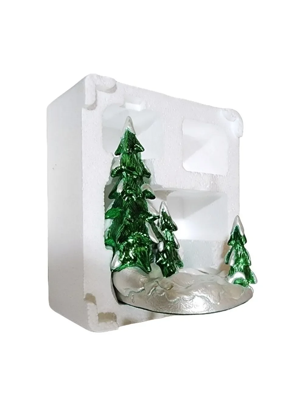 Waterford Holiday Heirloom Winter Tree snowy scene decor Village